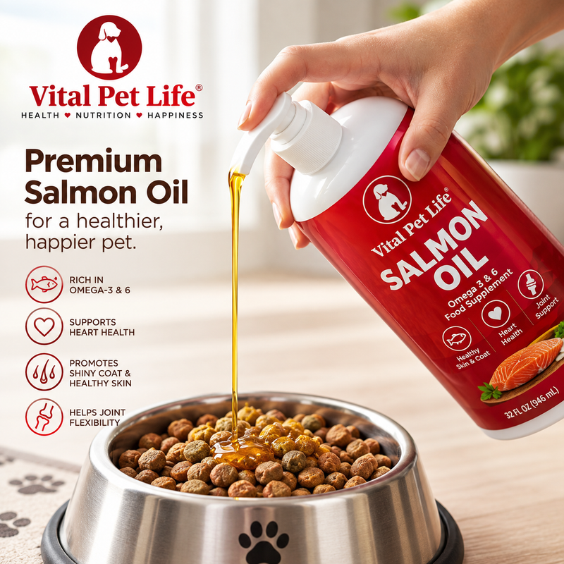 Premium Salmon Oil for Happier, Healthier Pets