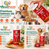 Salmon Oil for Dogs & Cats – Omega 3 & 6 Pet Supplement